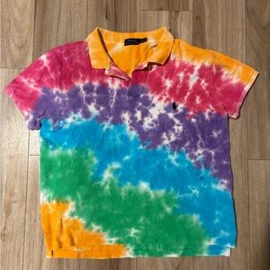 Large Polo Ralph Lauren Tie Dye Shirt